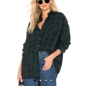 Softest Abercrombie relaxed flannel shirt